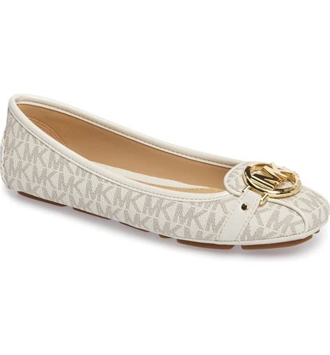 michael kors fulton drivers silver|Michael Kors Women's Fulto Moccasin .